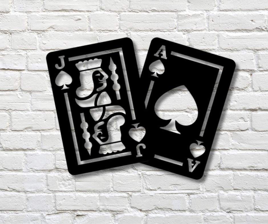 Poker Wall Sign