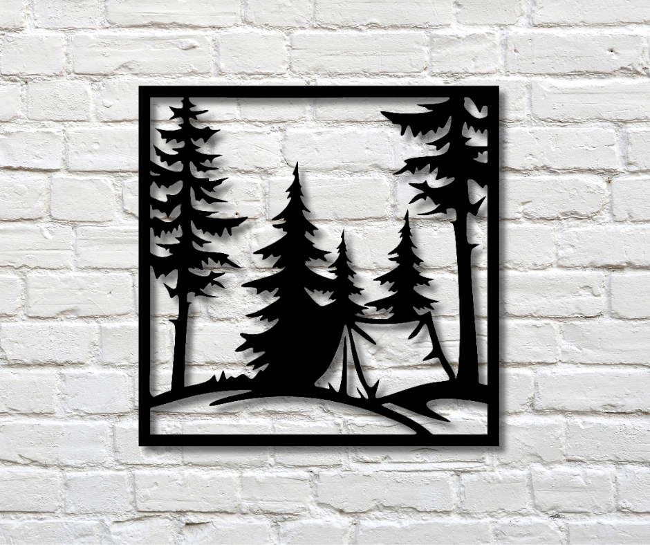 Tent Fence Sign