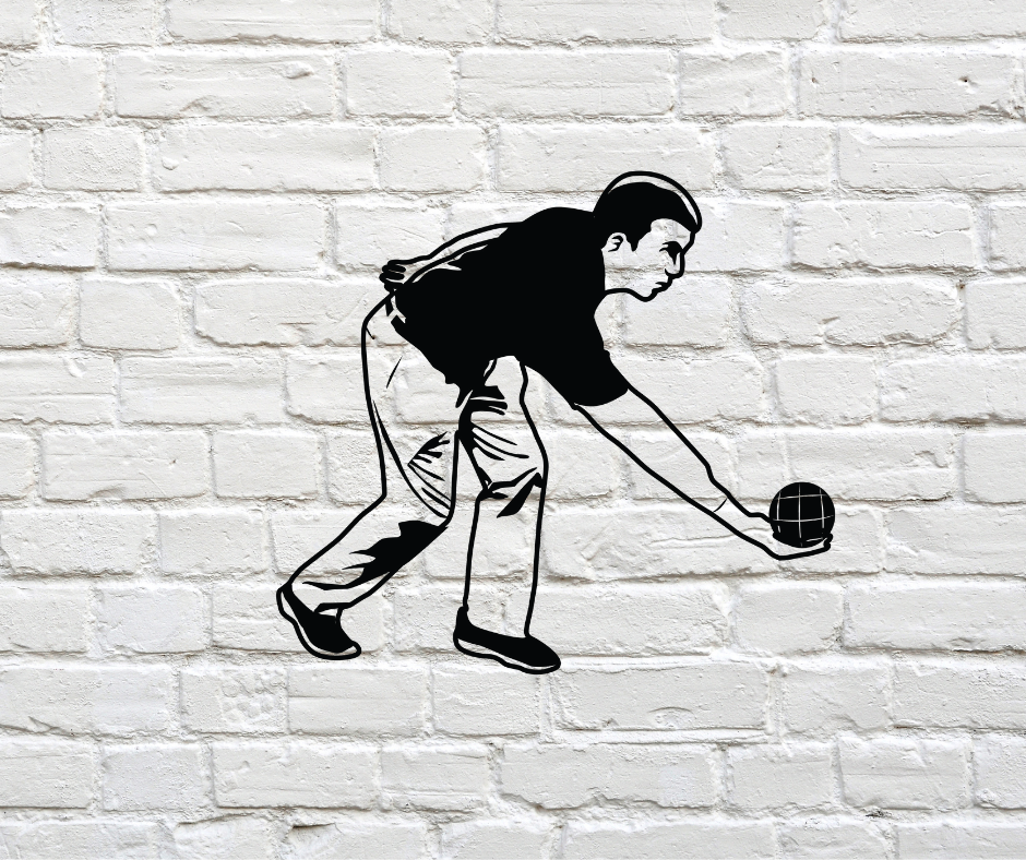 Bocce Sign