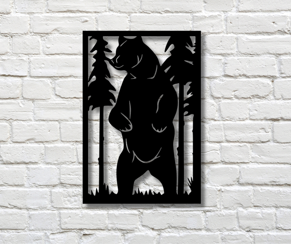 Bear Fence Sign