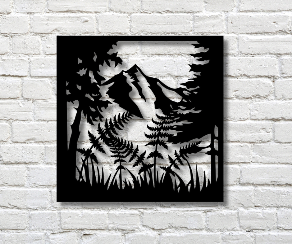 Nature View Fence Sign