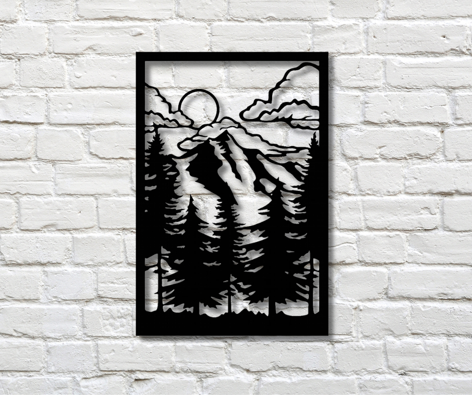 Sunset Fence Sign