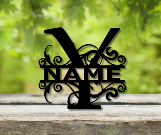 Letter "Y" Monogram Sign