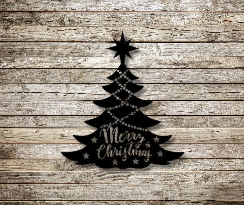 Christmas Tree Sign