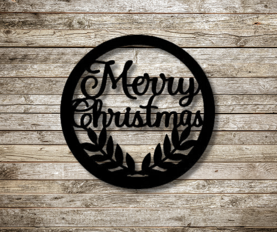 Merry Christmas MISTLETOE Sign