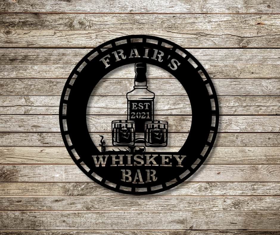 Whisky Bar Sign-Custom