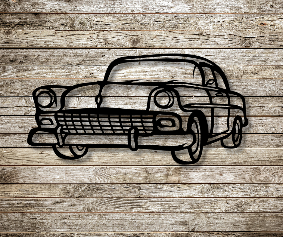 Old Car Sign