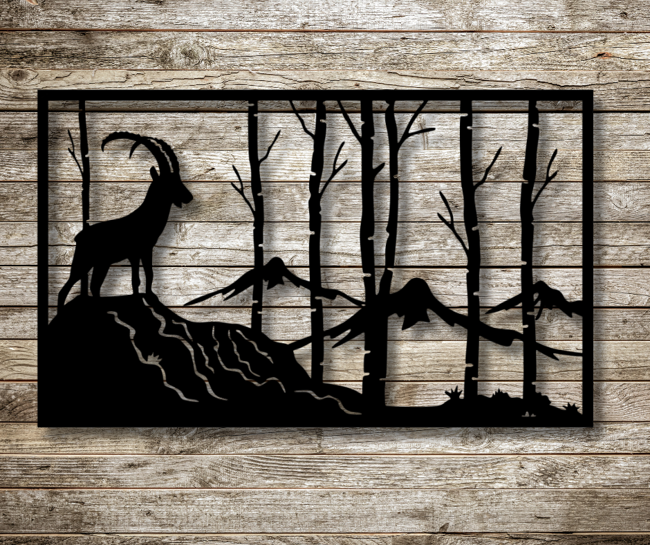 Goat Fence Sign