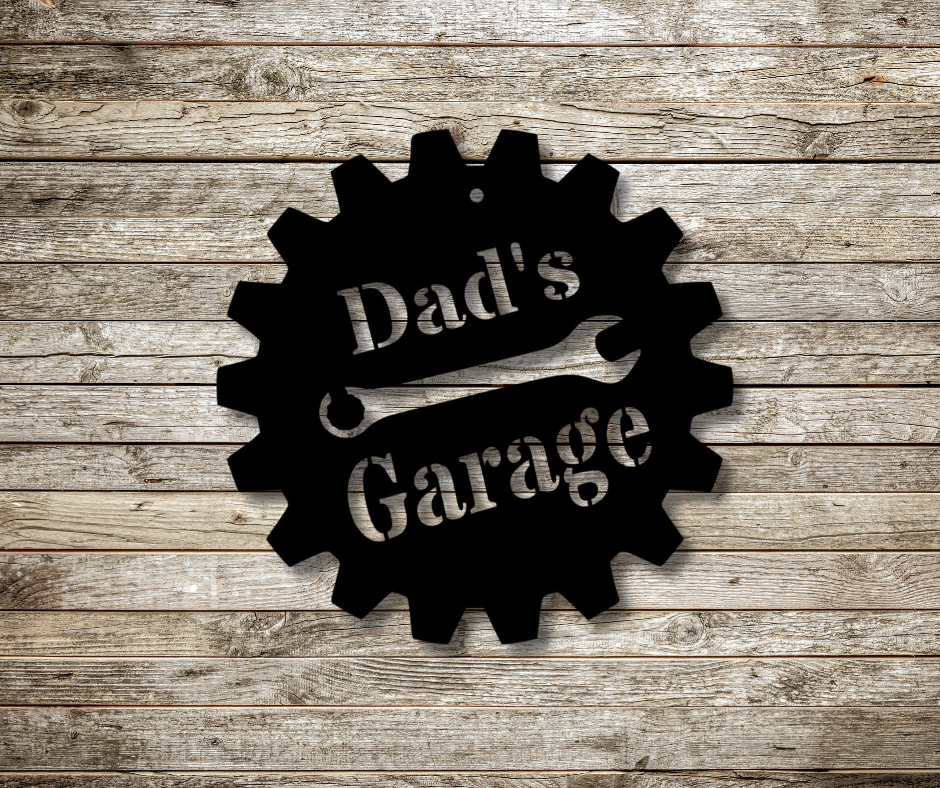 Dad's Garage Sign