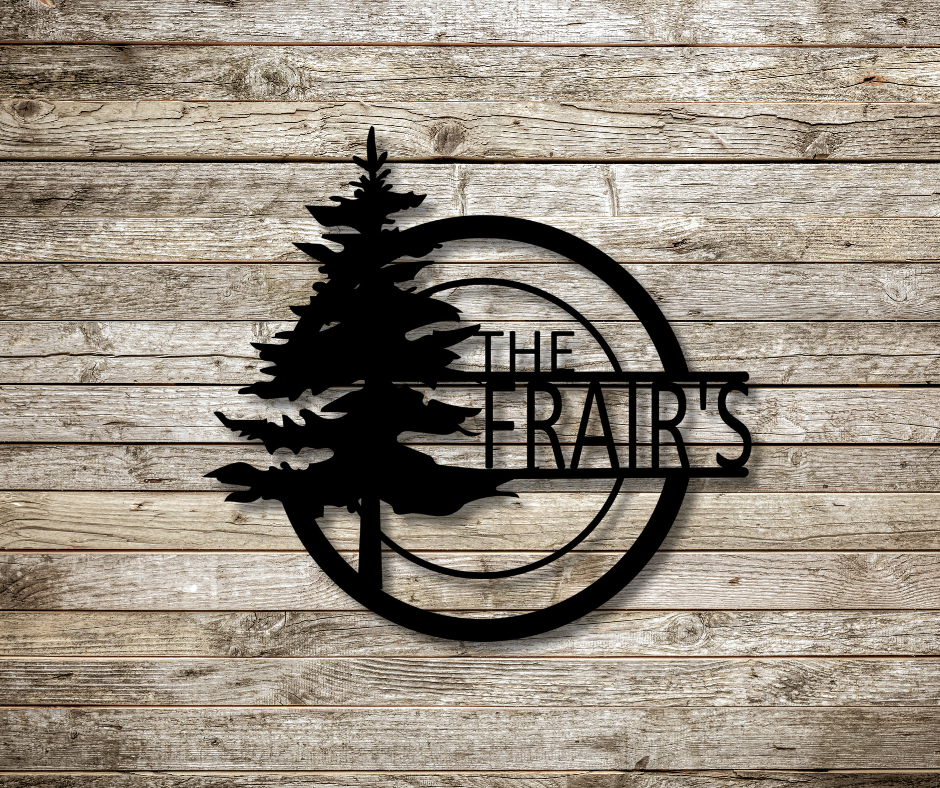 Pine Tree Sign-Custom