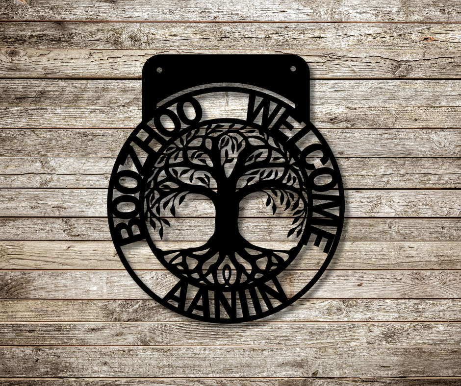 Tree of Life Custom Sign