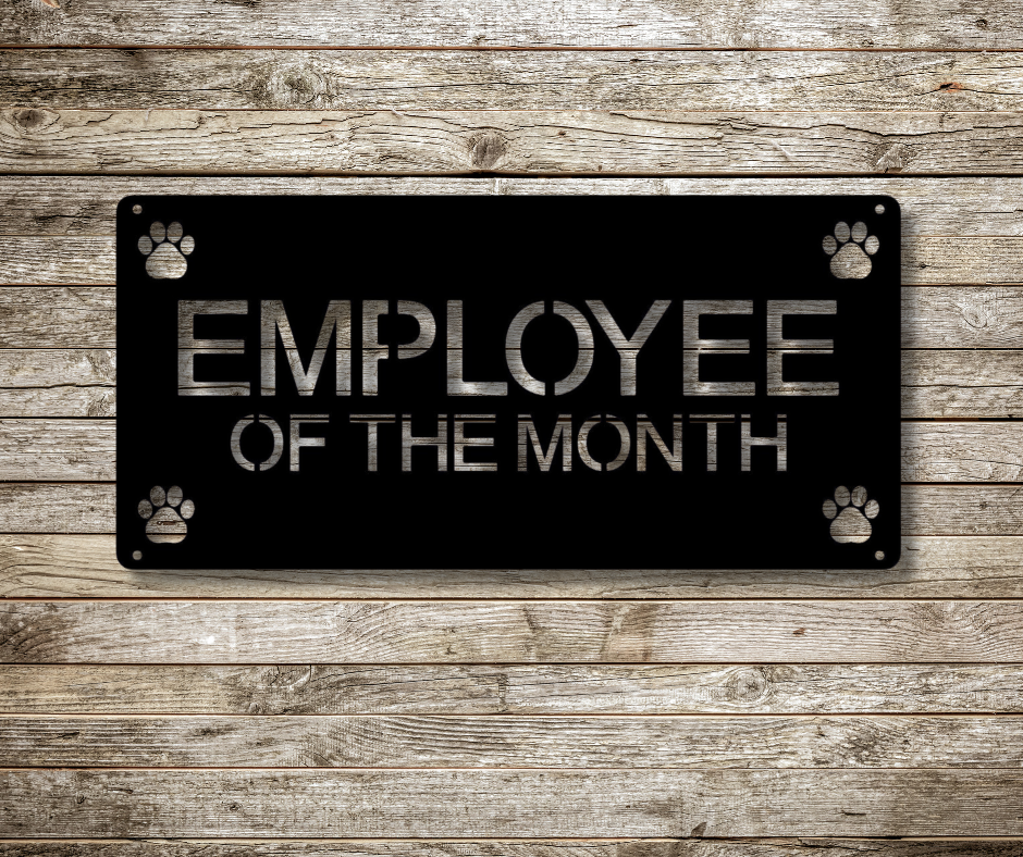 Employee of the Month Sign