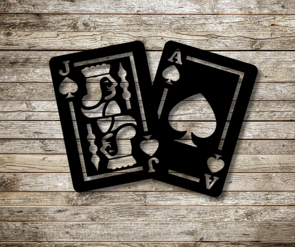Poker Wall Sign