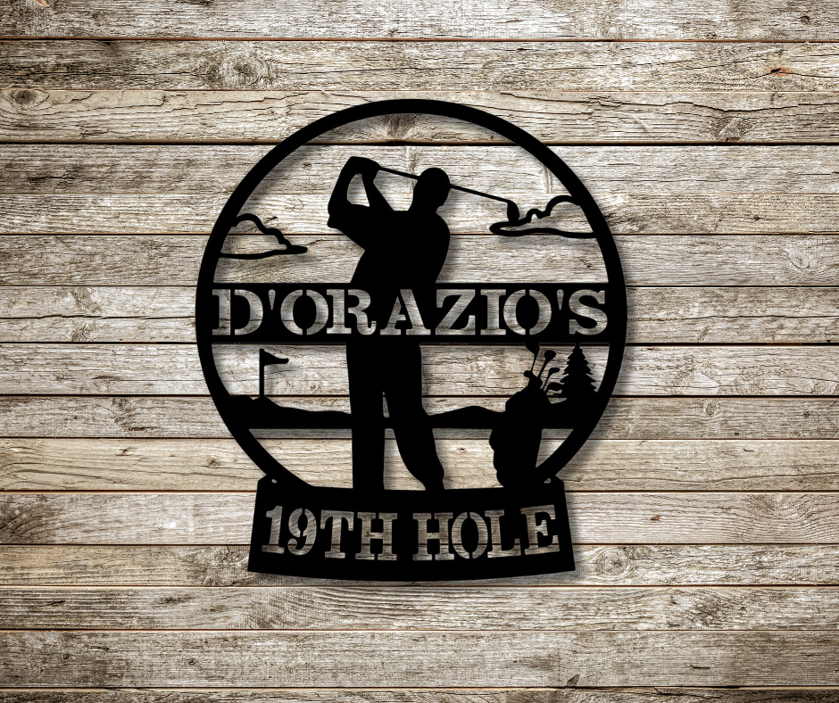 Golf Custom Sign