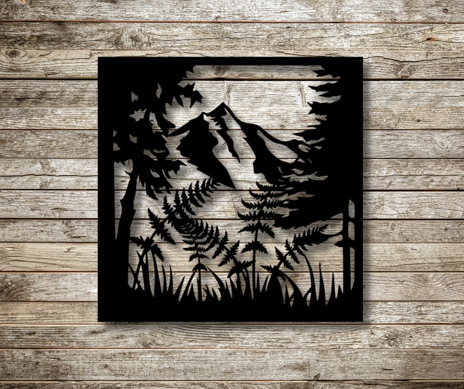 Nature View Fence Sign