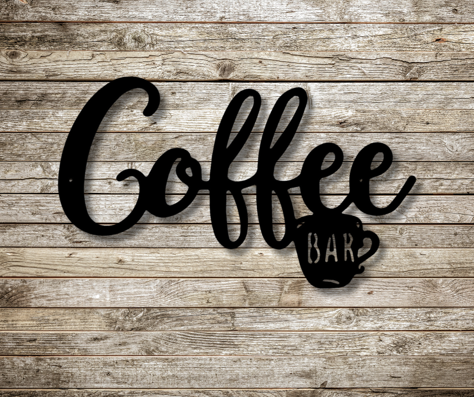 Coffee Bar Sign