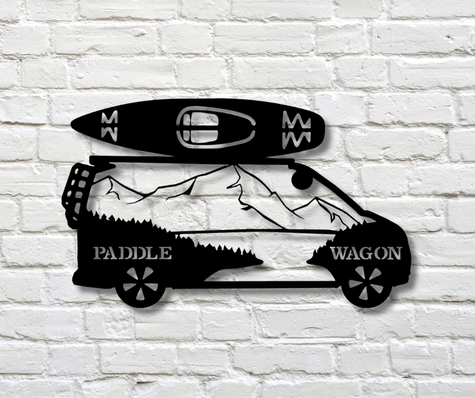 Paddle Wagon Sign
