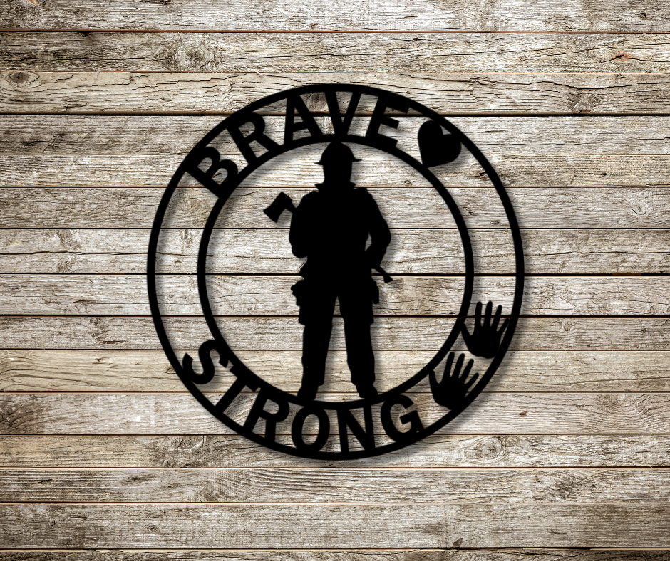 Brave Hearts, Strong Hands Sign