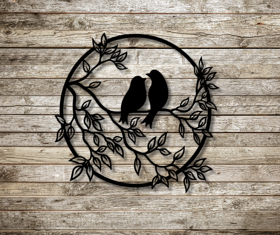 Love Birds Sign