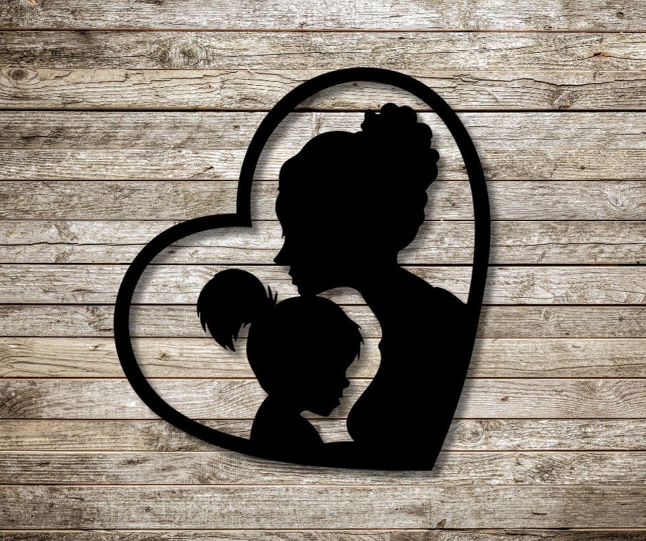 Mother and Daughter Sign