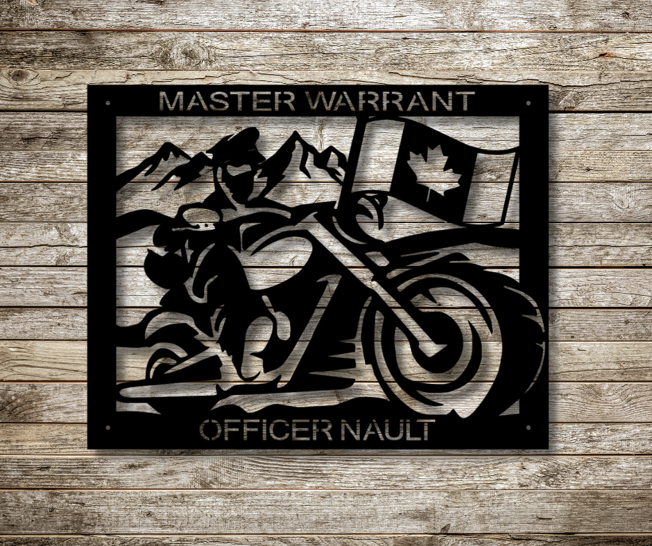 Motorcycle Ride Custom Sign