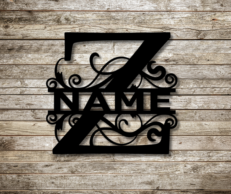 Letter "Z" Monogram Sign