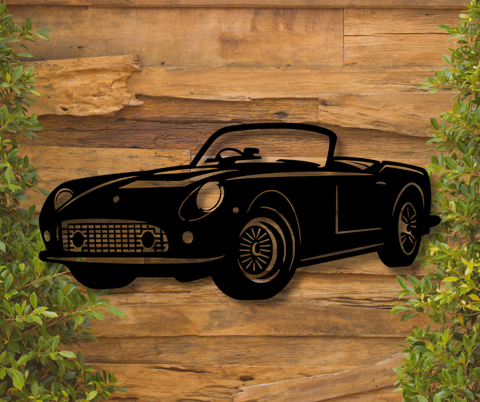 Convertible Car Sign