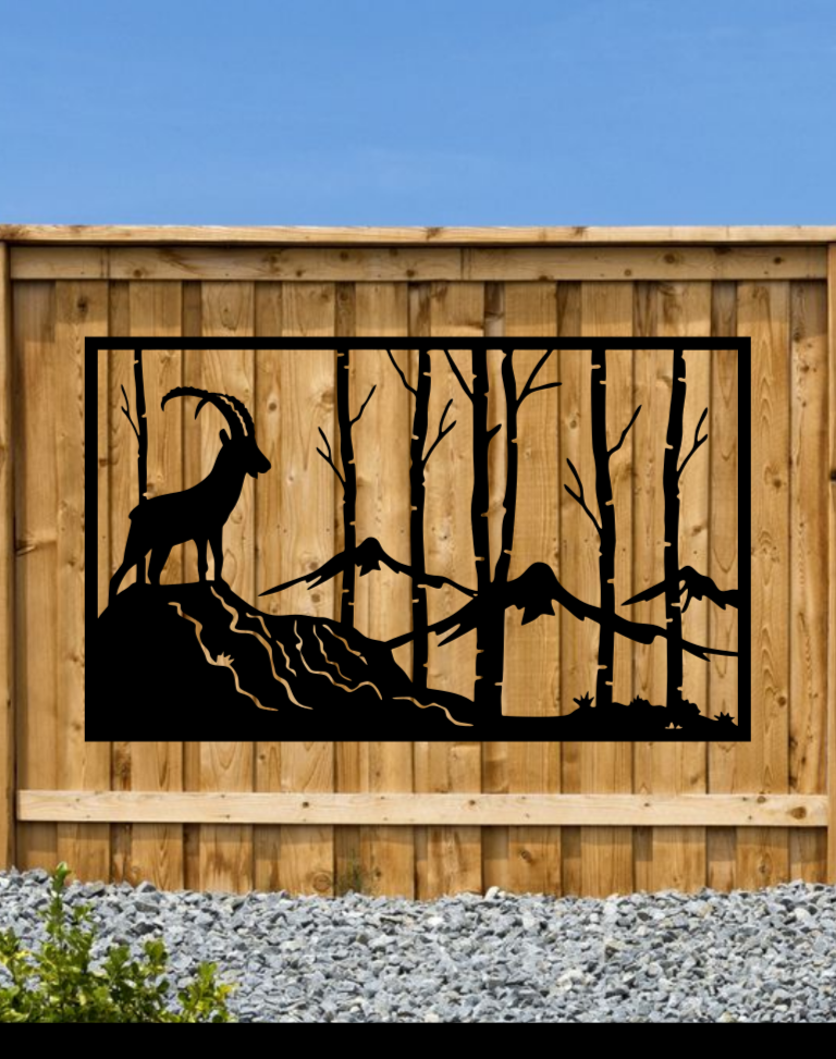 Goat Fence Sign