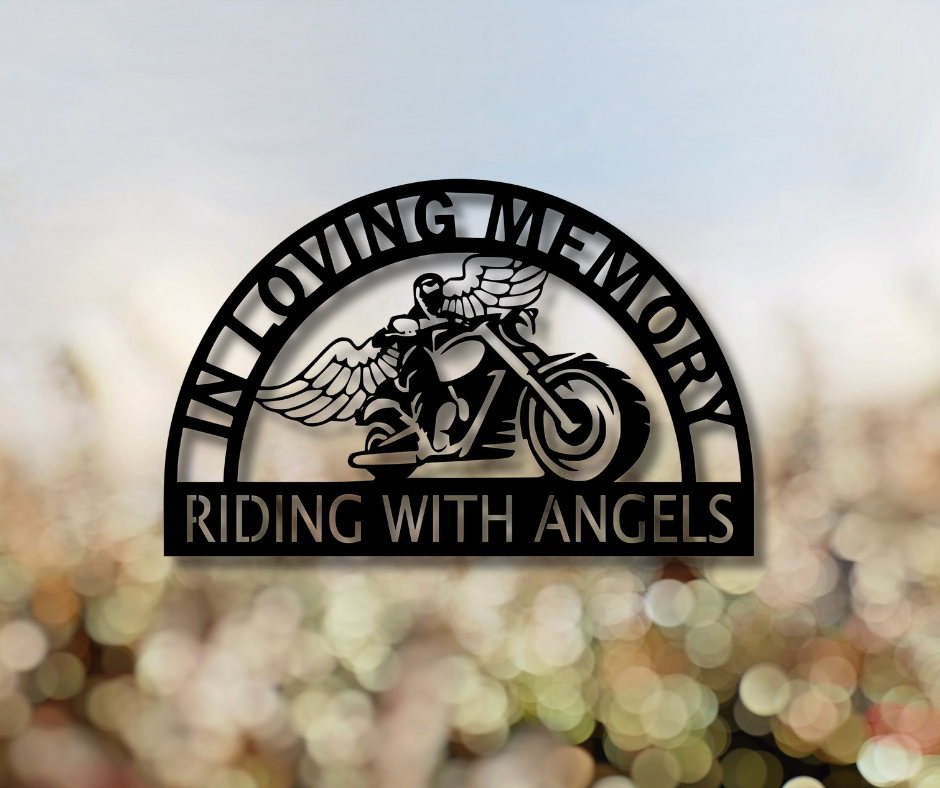 In Memory of those that we have LOST Sign-Biker