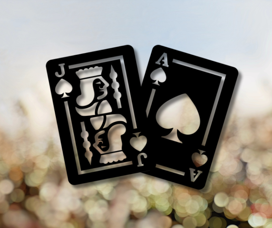 Poker Wall Sign