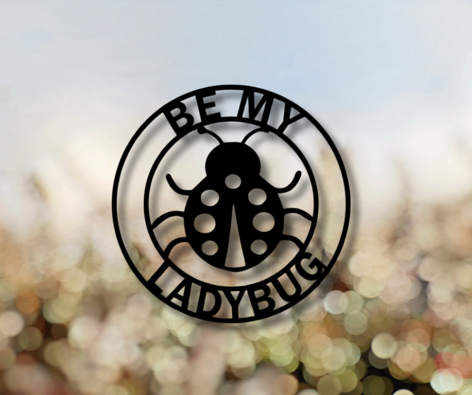 Be my Ladybug Sign