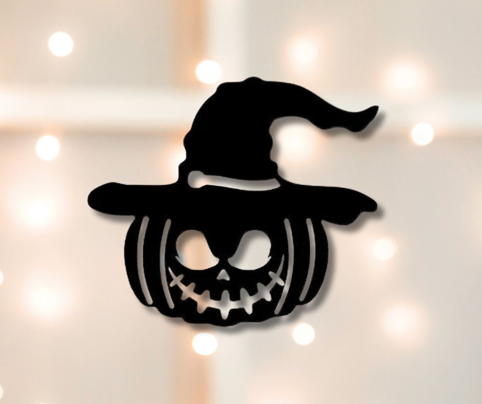 Pumpkin Witch Sign
