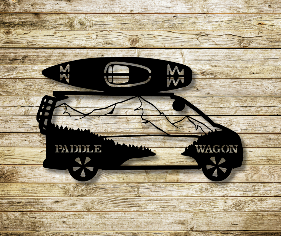 Paddle Wagon Sign