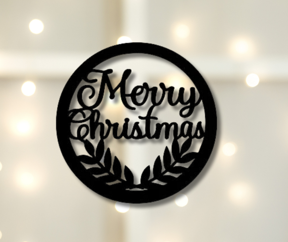 Merry Christmas MISTLETOE Sign