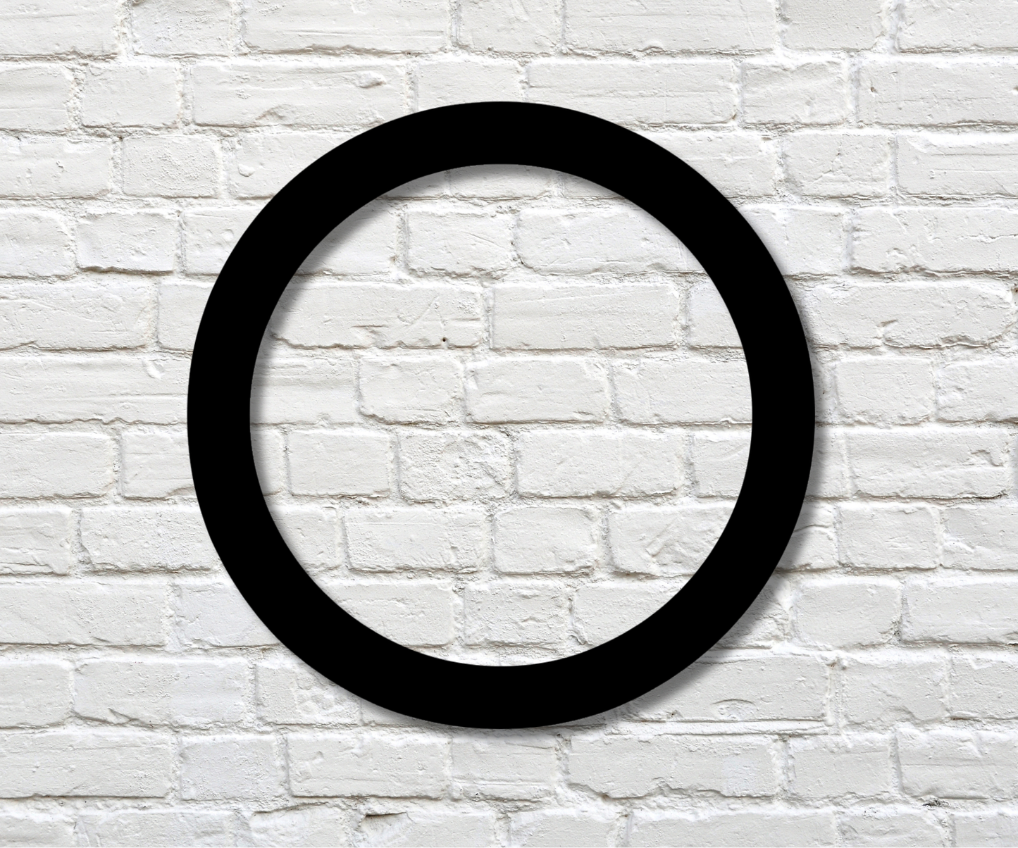 Modern Number Cero Option 2 Sign