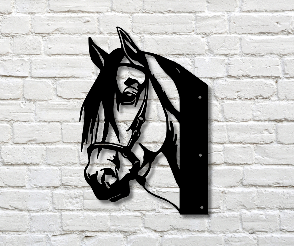 Peeking Horse