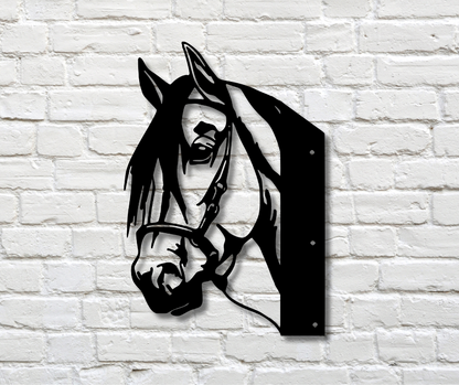 Peeking Horse