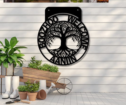 Tree of Life Custom Sign