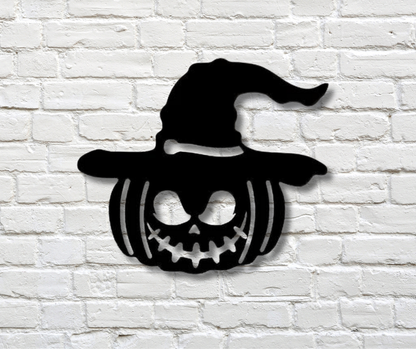 Pumpkin Witch Sign