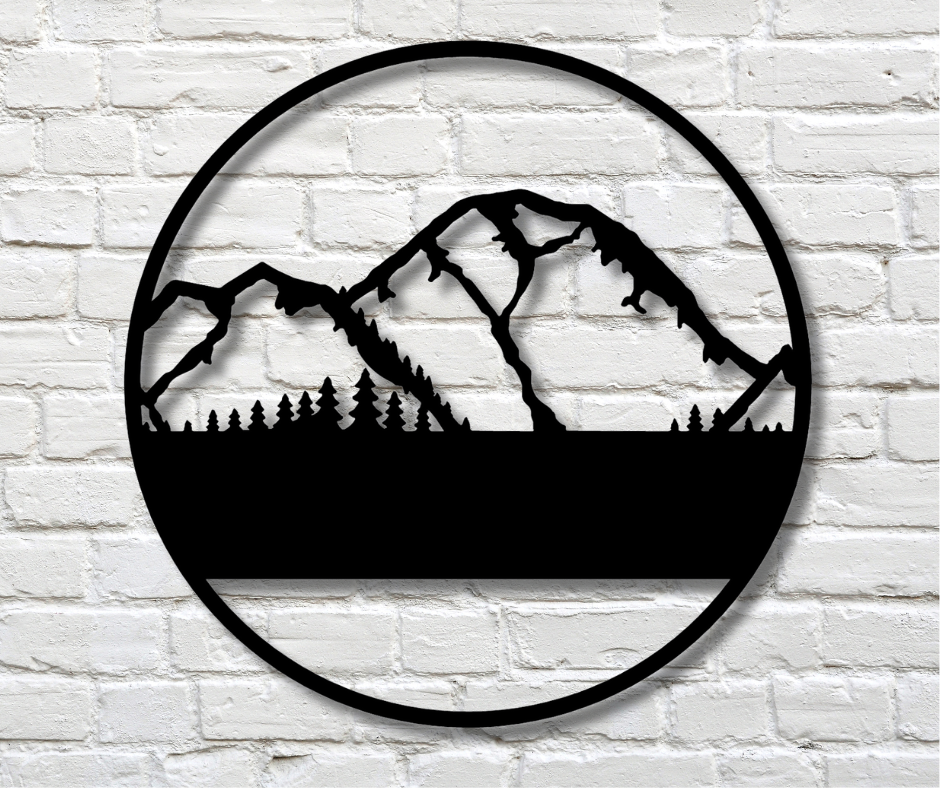 Mountain View Custom Sign