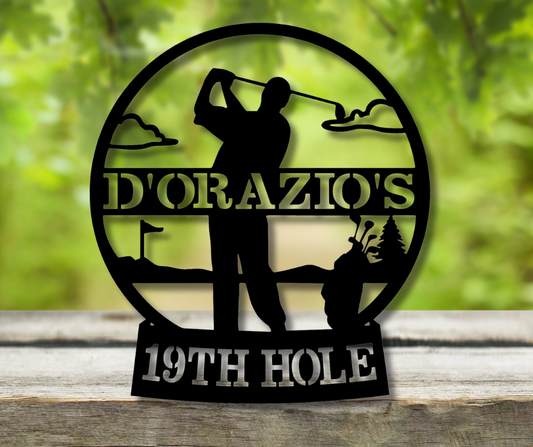 Golf Custom Sign