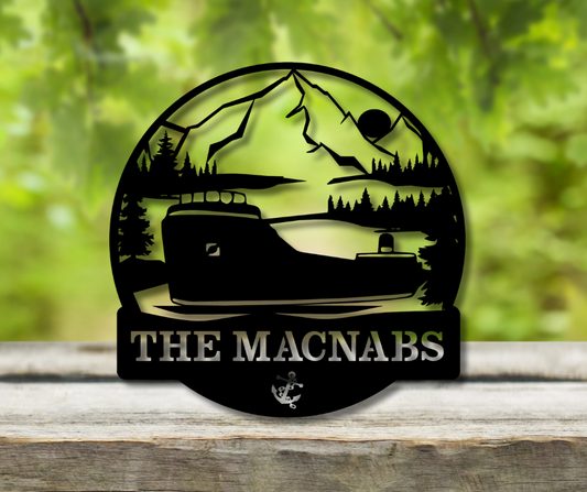 Freighter Boat Custom Sign