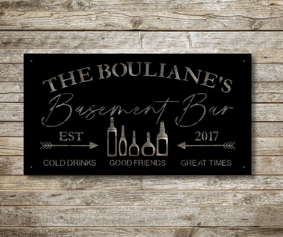 Bar Sign Custom Sign