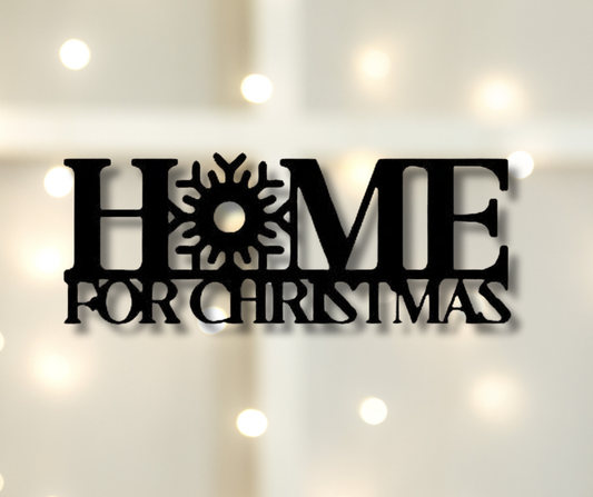 Home for Christmas Sign