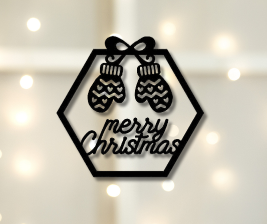 Merry Christmas MITTENS Sign
