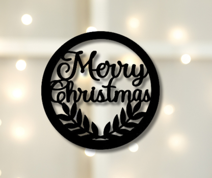 Merry Christmas MISTLETOE Sign