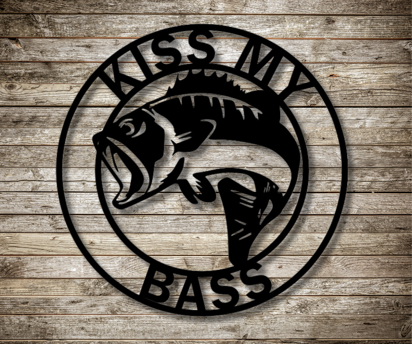 Kiss my Bass Sign