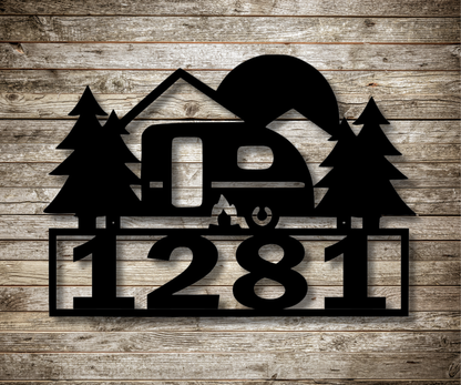 Camper Address Sign-Custom