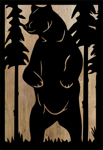 Bear Fence Sign