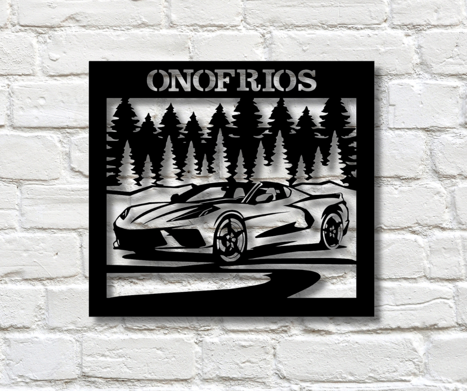 Corvette Custom Sign